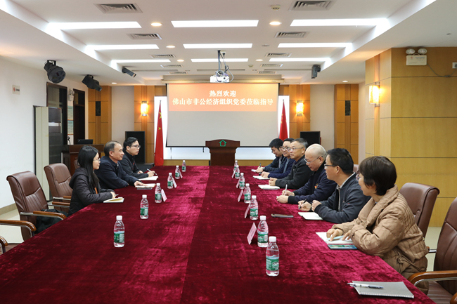 強(qiáng)黨建，促發(fā)展——佛山市非公經(jīng)濟(jì)組織黨委蒞臨我司指導(dǎo)